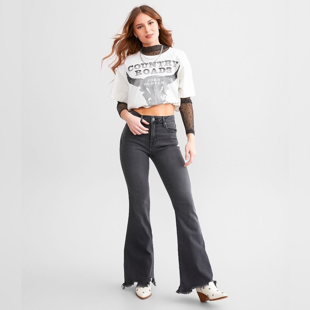 HIDDEN Happi Flare Stretch Jeans